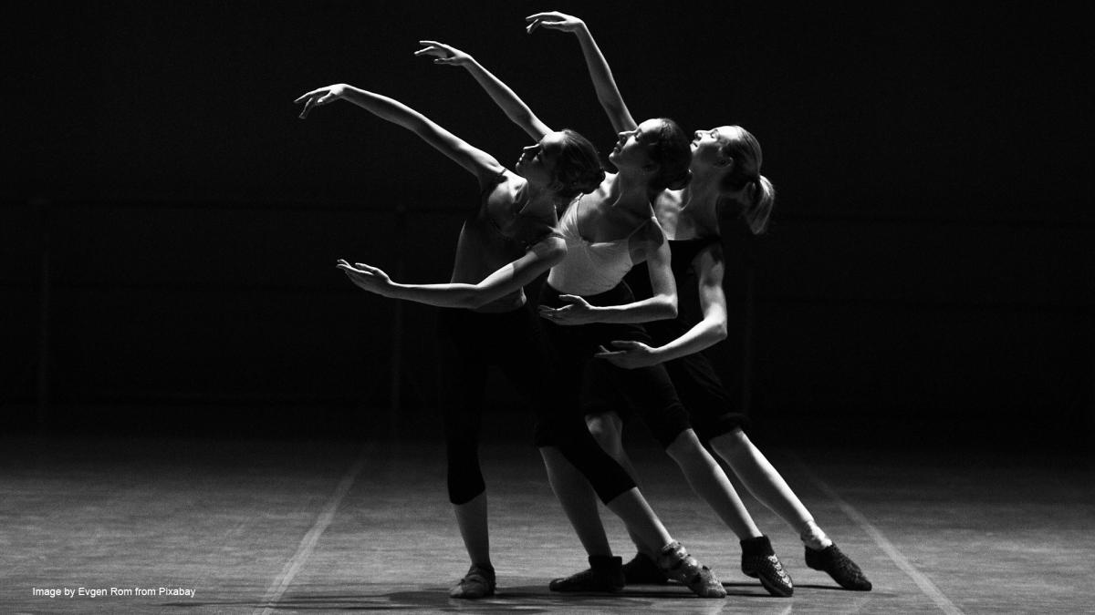 Three dancers.